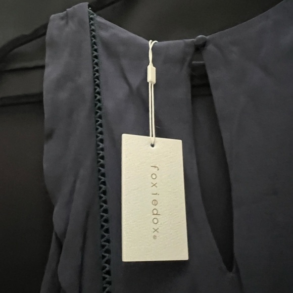 NWT Anthropologie Foxiedox Navy Dress - Picture 8 of 9